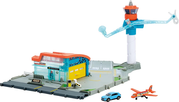 Matchbox Abenteuer Flughafen Spielset