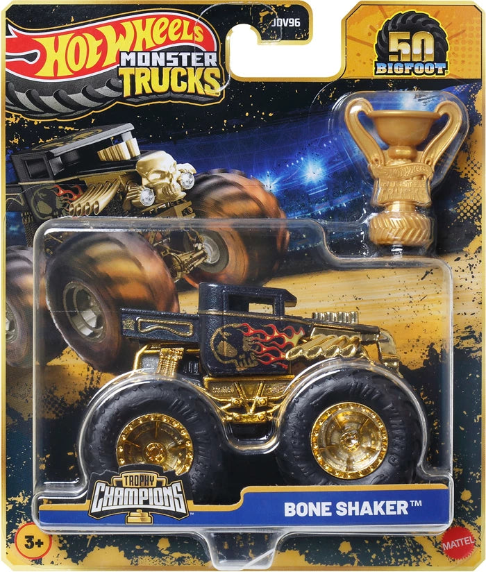 Monster Trucks Bigfoot Trophy Champions 10-fach ass., 1:64