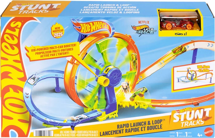 Hot Wheels Action Loop & Crash Spielset Looping-Kicker
