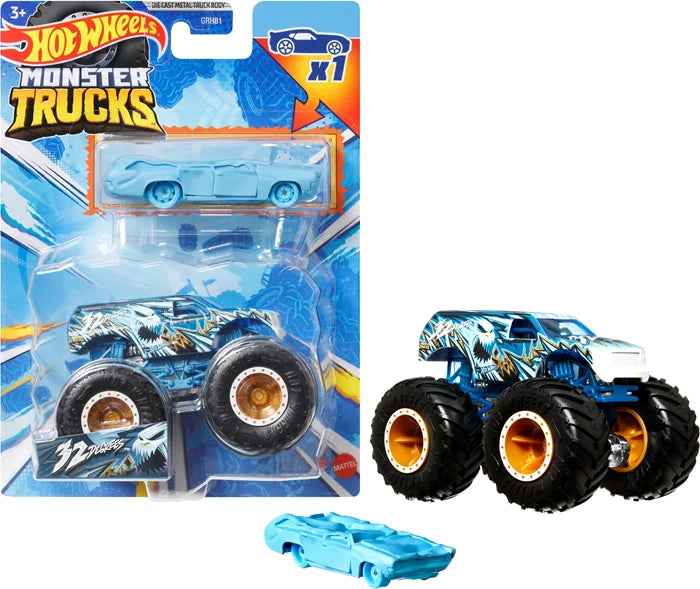 Hot Wheels Monster Trucks 1:64 Truck & Die Cast ass.