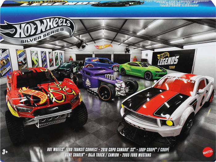 Hot Wheels Legends Multipack 6 Fahrzeuge, 1:64