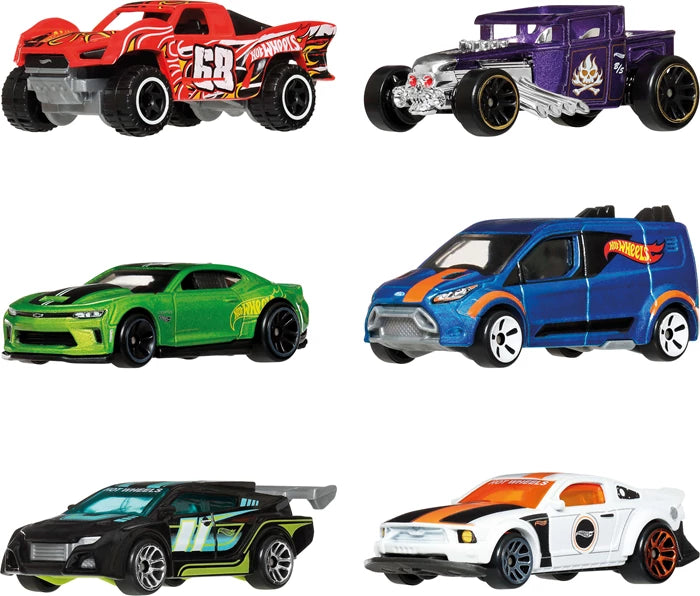 Hot Wheels Legends Multipack 6 Fahrzeuge, 1:64
