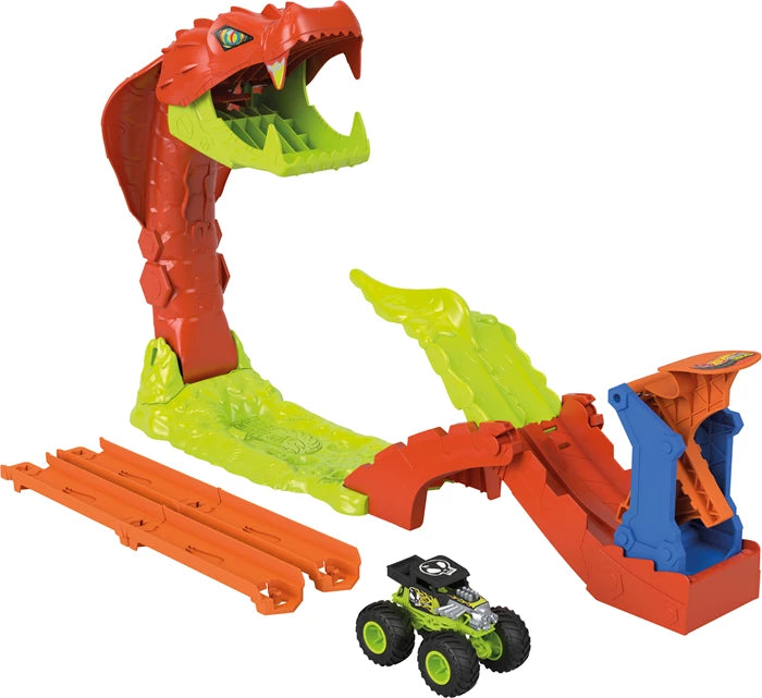 Hot Wheels Monster Trucks Gigantische Schlangenjagd