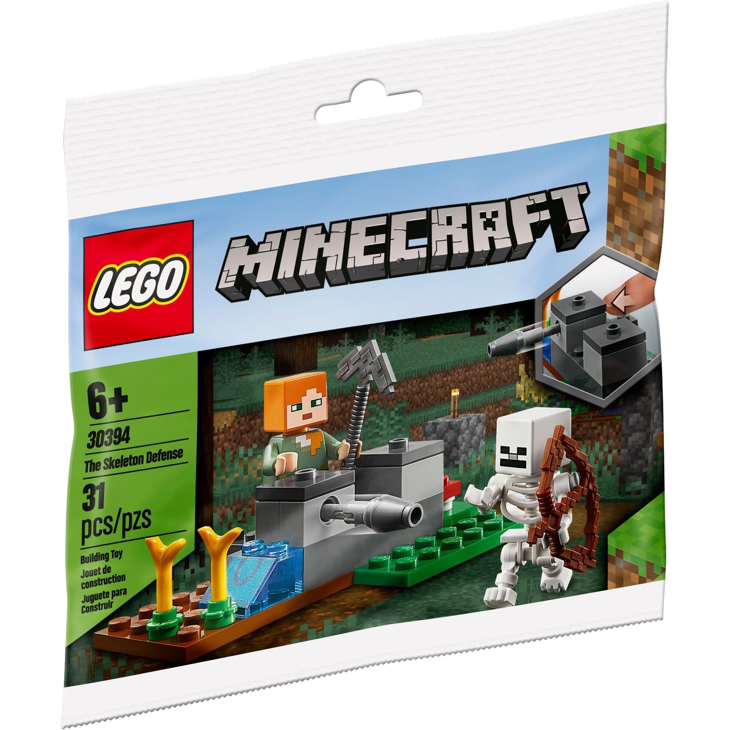 LEGO Minecraft Die Skelett-Abwehr 30394