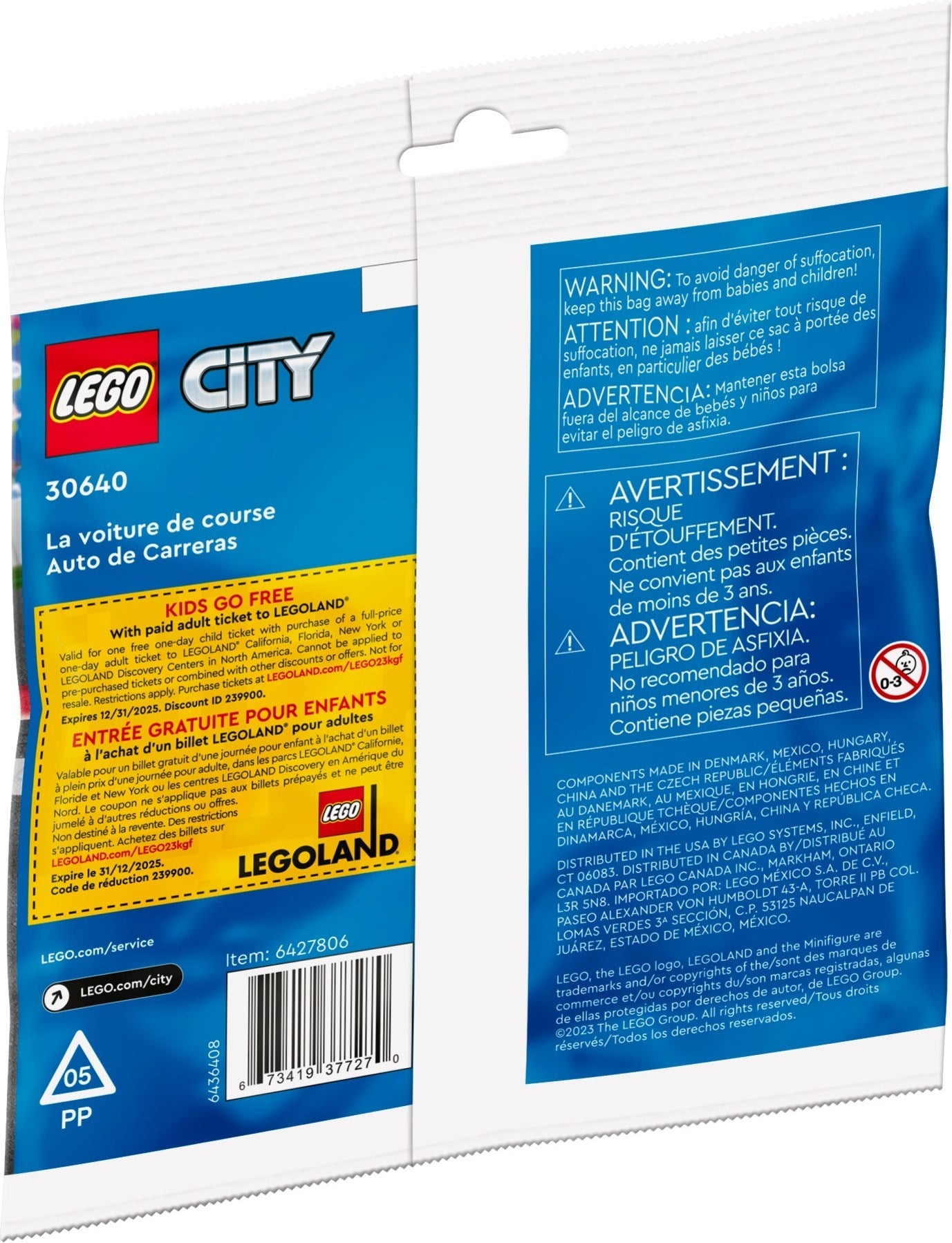 LEGO City Rennauto 30640