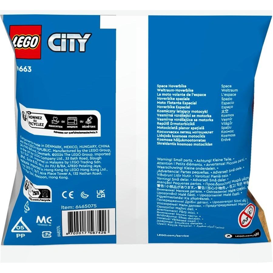 LEGO City Weltraum-Hoverbike Polybag 30663