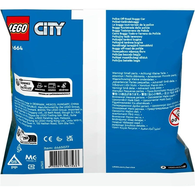 LEGO City Polizei-Geländebuggy Polybag 30664