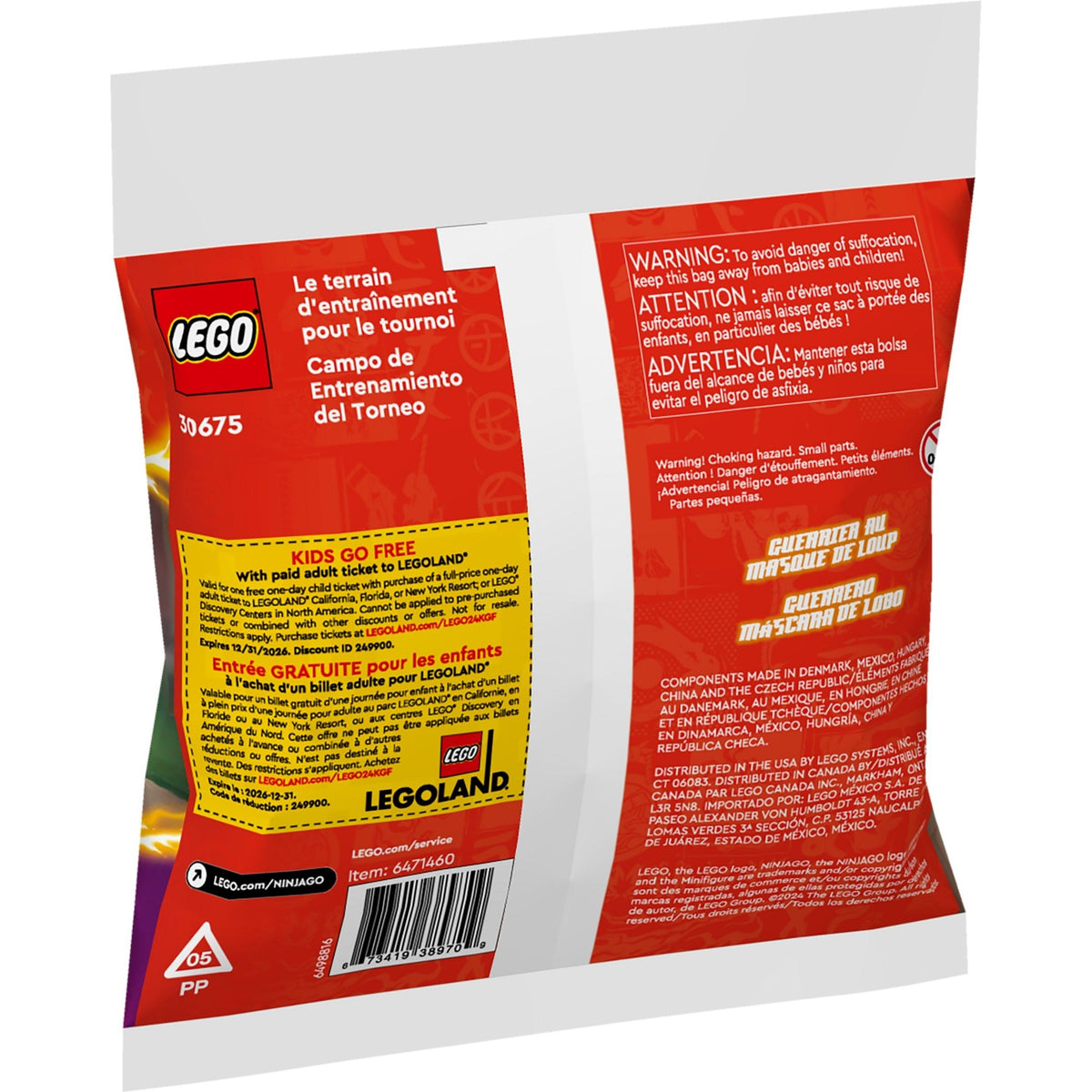 LEGO Ninjago Turnier-Trainingsgelände 30675