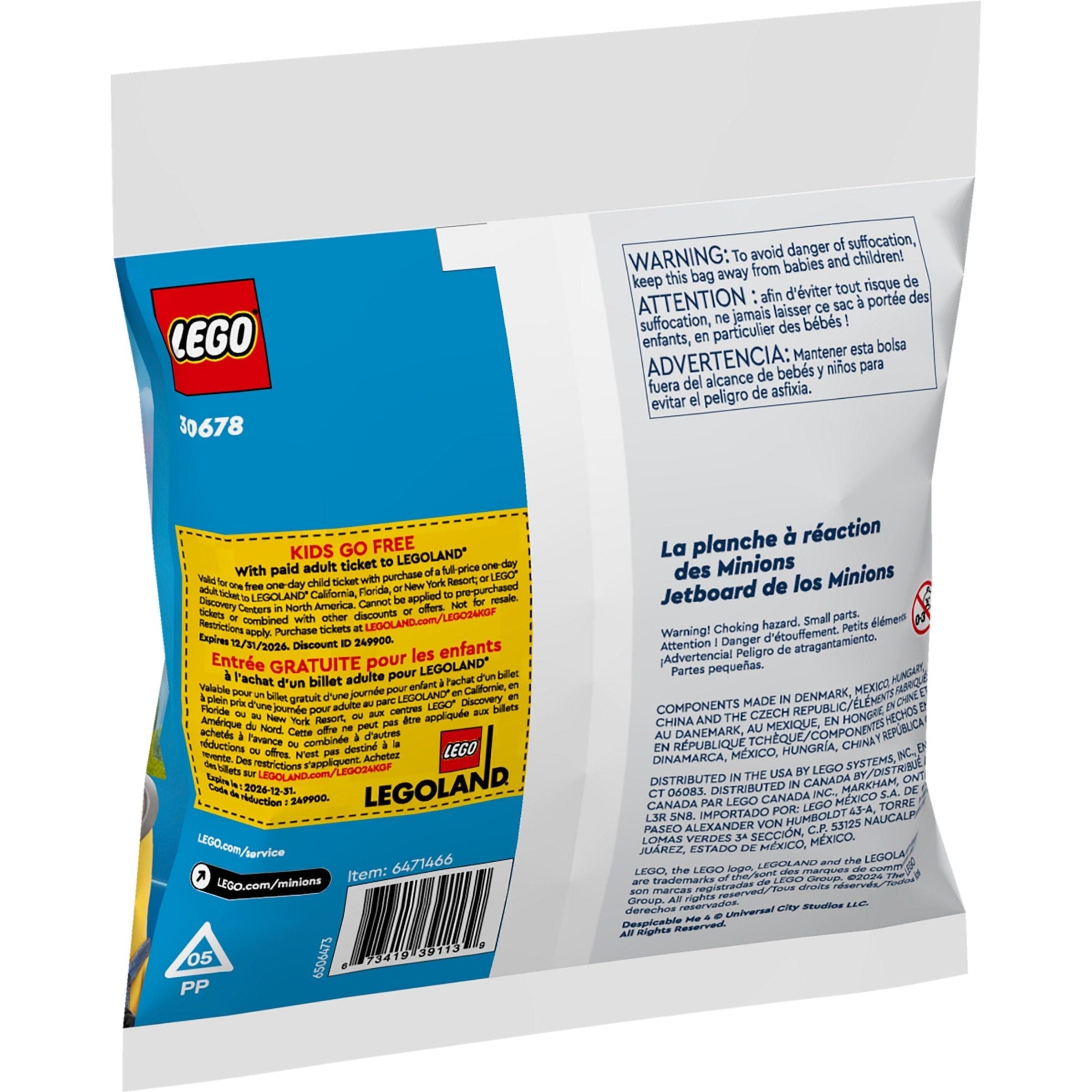 LEGO Minions Jetboard der Minions 30678
