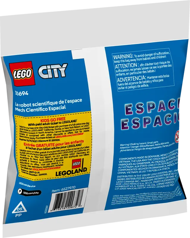 LEGO City Weltraumforscher-Mech 30694