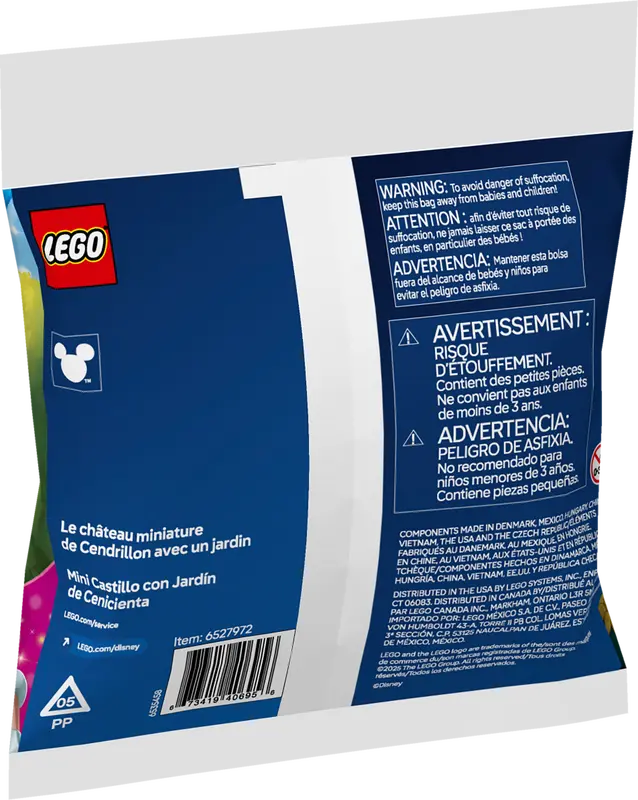 LEGO Disney Cinderellas Mini-Gartenschloss 30695
