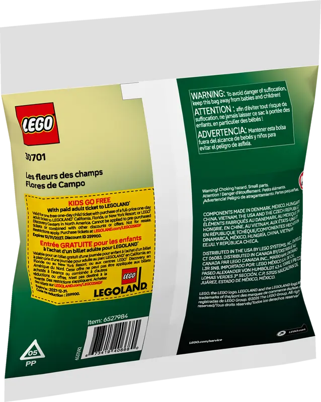 LEGO Botanicals Feldblumen 30701