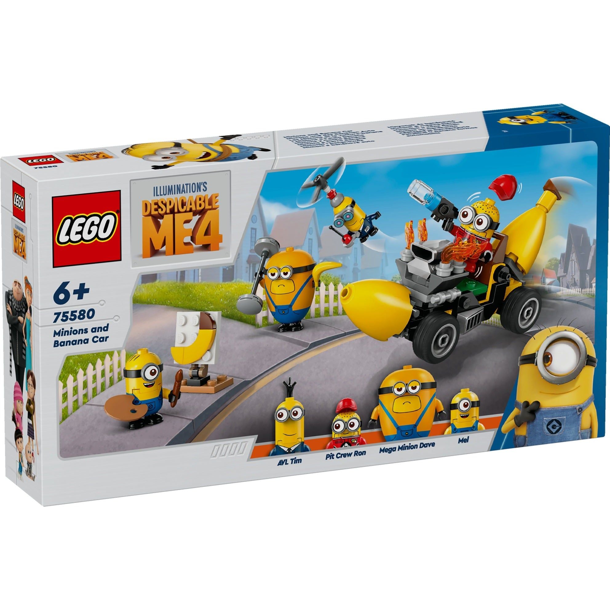 LEGO Minions Minions und das Bananen Auto 75580