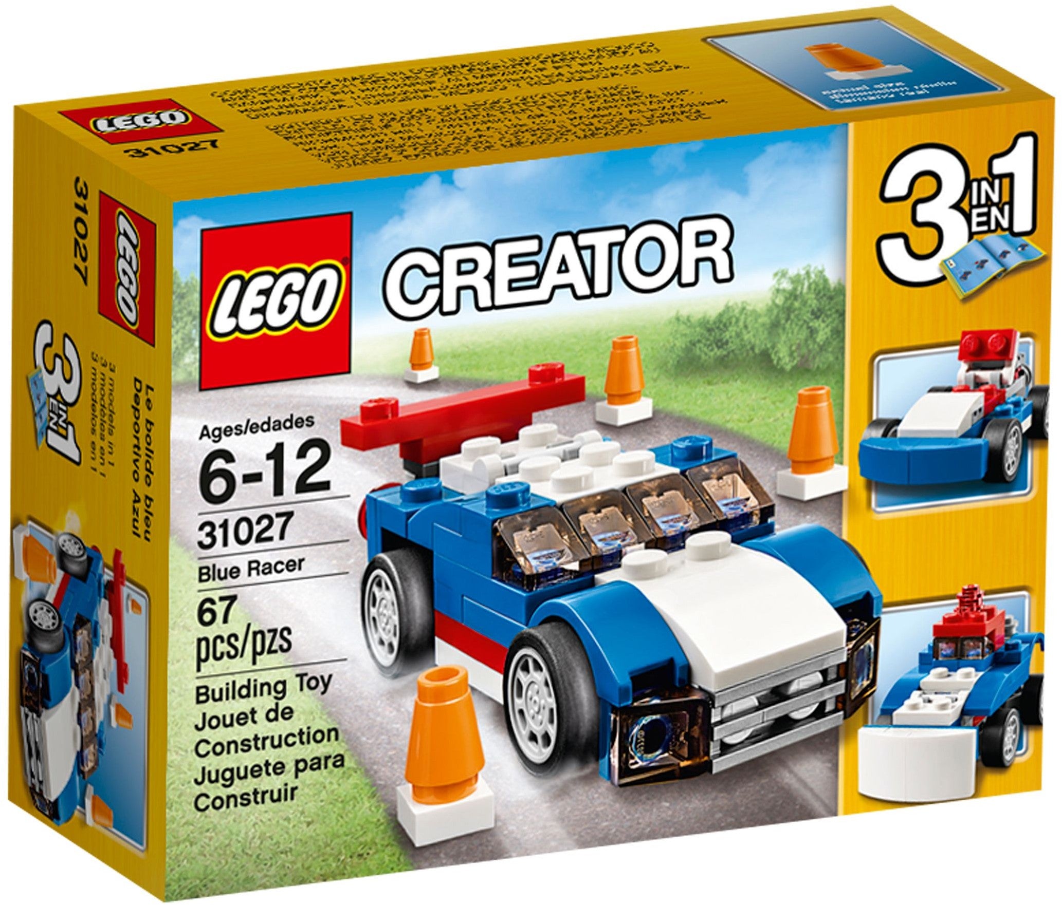 LEGO Creator Blauer Rennwagen 31027