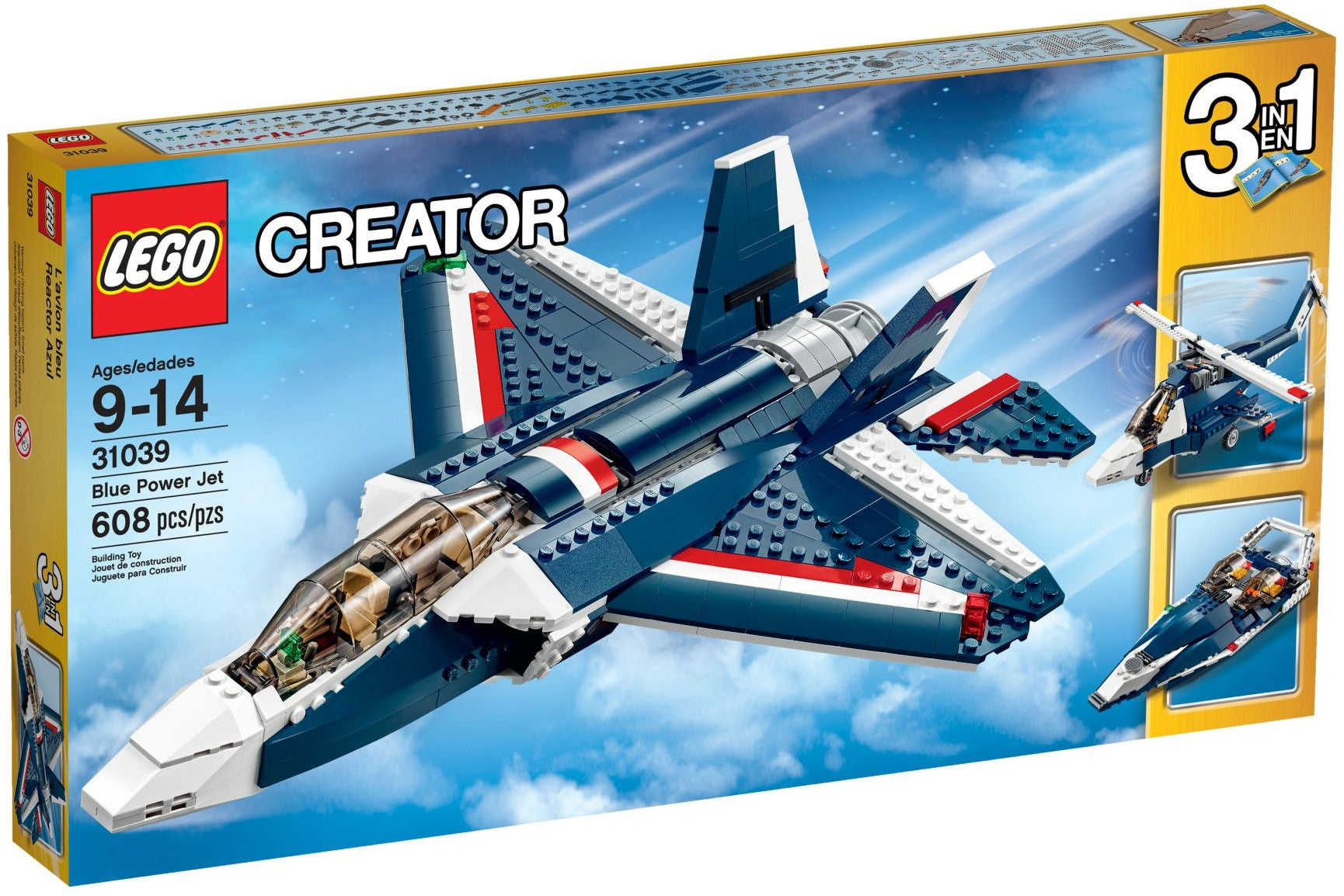 LEGO Creator Blue Power Jet 31039