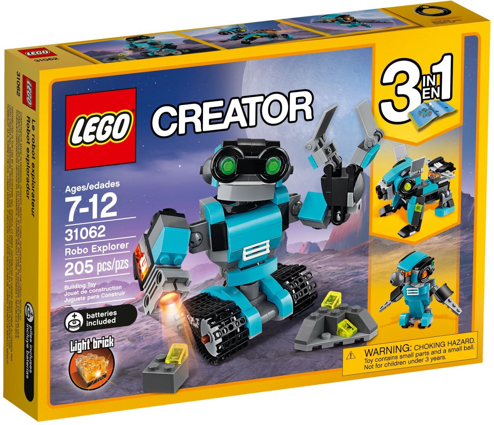 LEGO Creator Forschungsroboter 31062