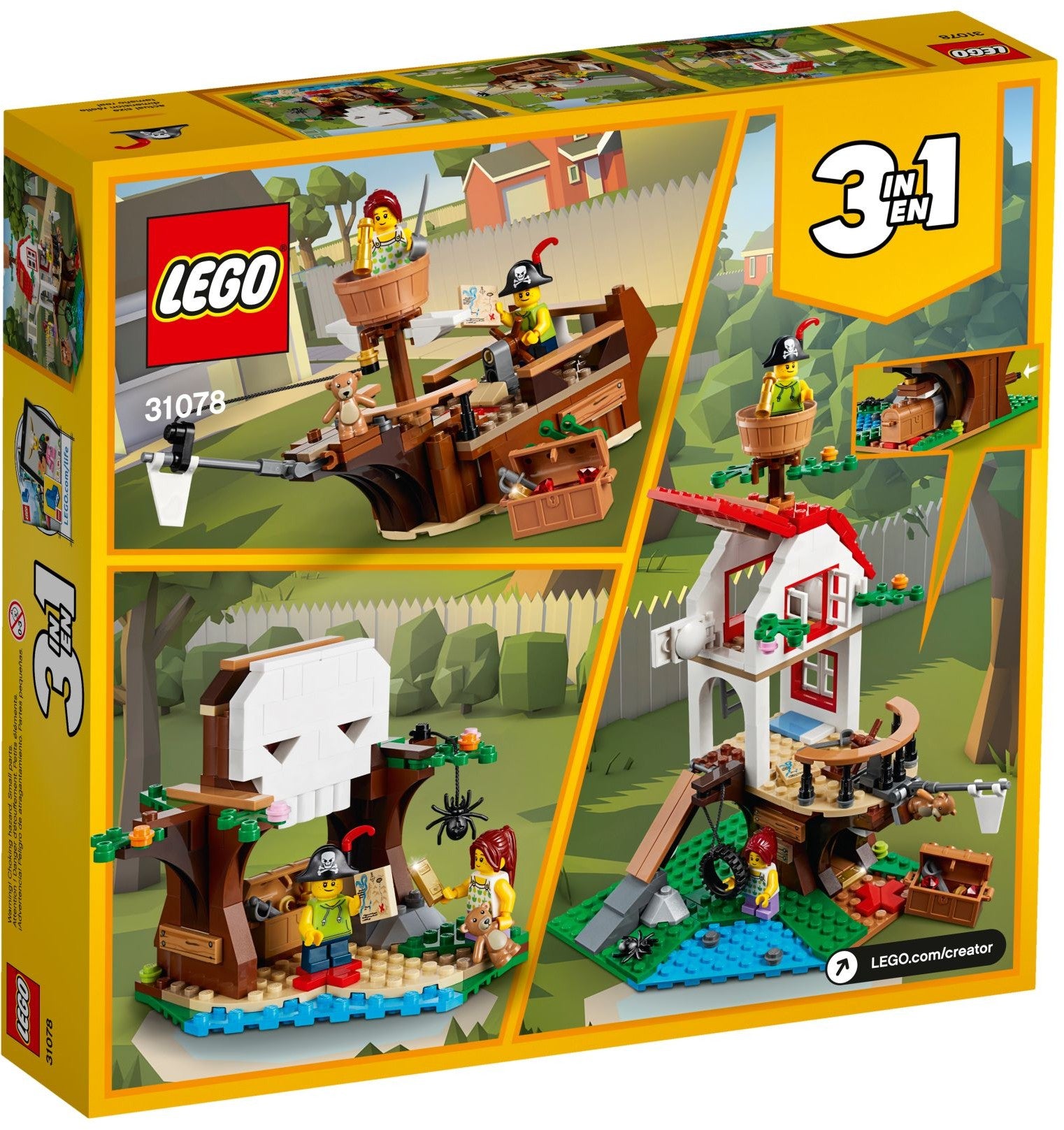 LEGO Creator Baumhausschätze 31078
