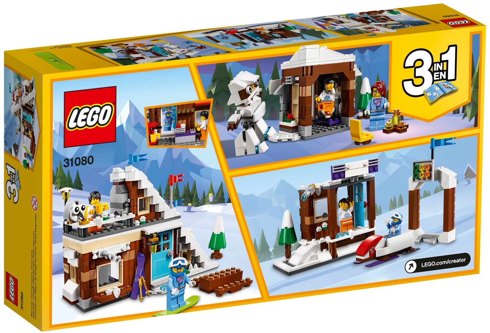 LEGO Creator Modulares Wintersportparadies 31080