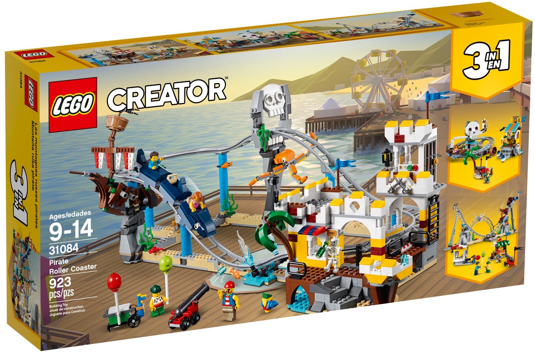 LEGO Creator Piraten-Achterbahn 31084