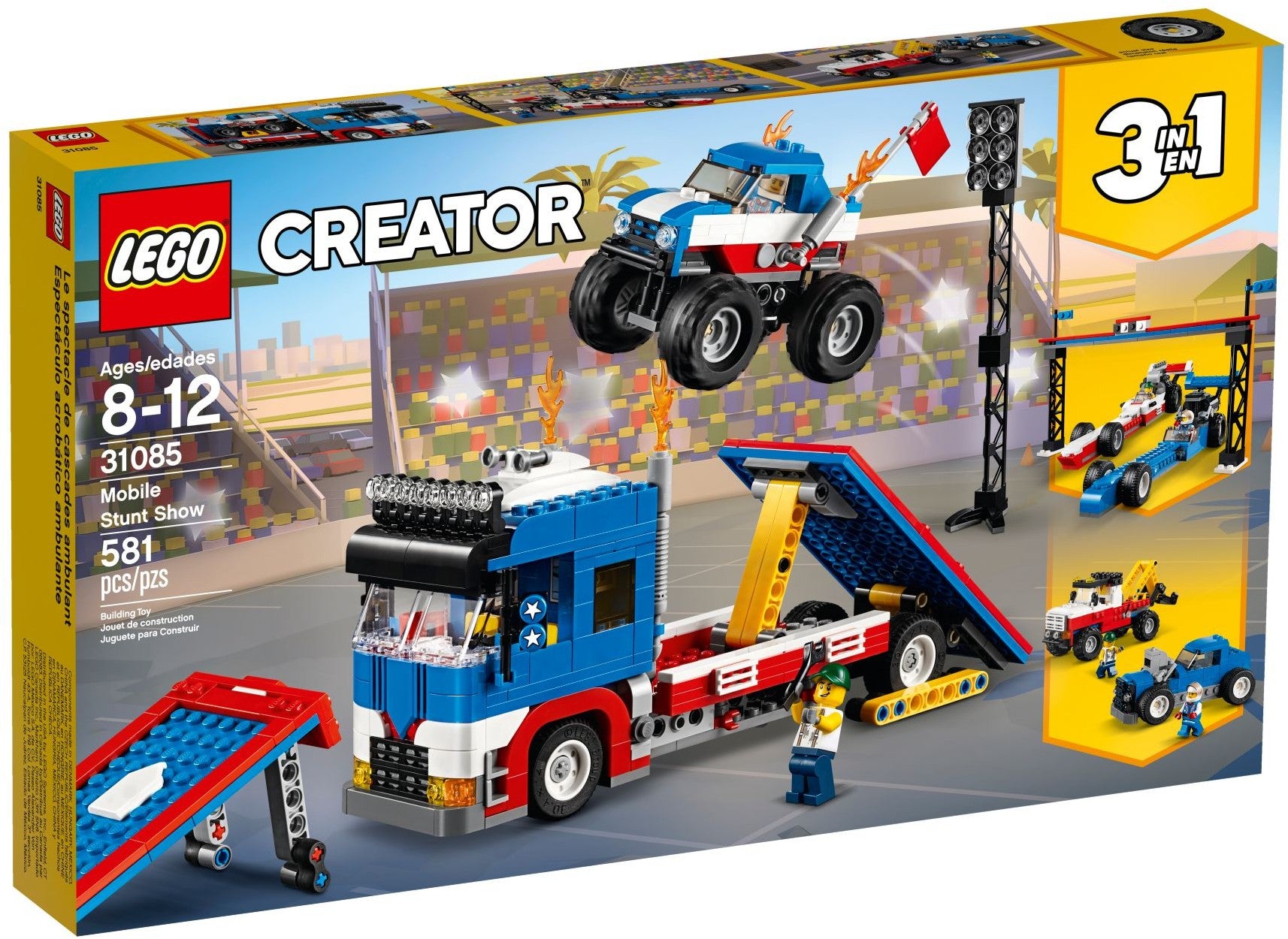 LEGO Creator Stunt-Truck-Transporter 31085