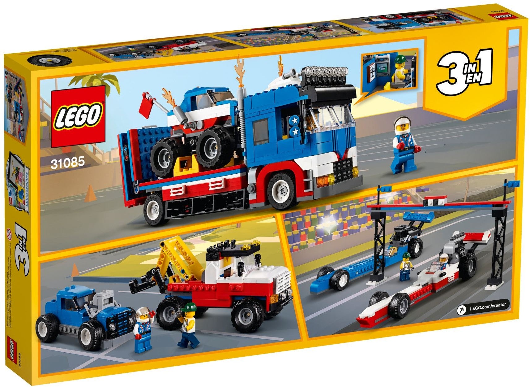 LEGO Creator Stunt-Truck-Transporter 31085