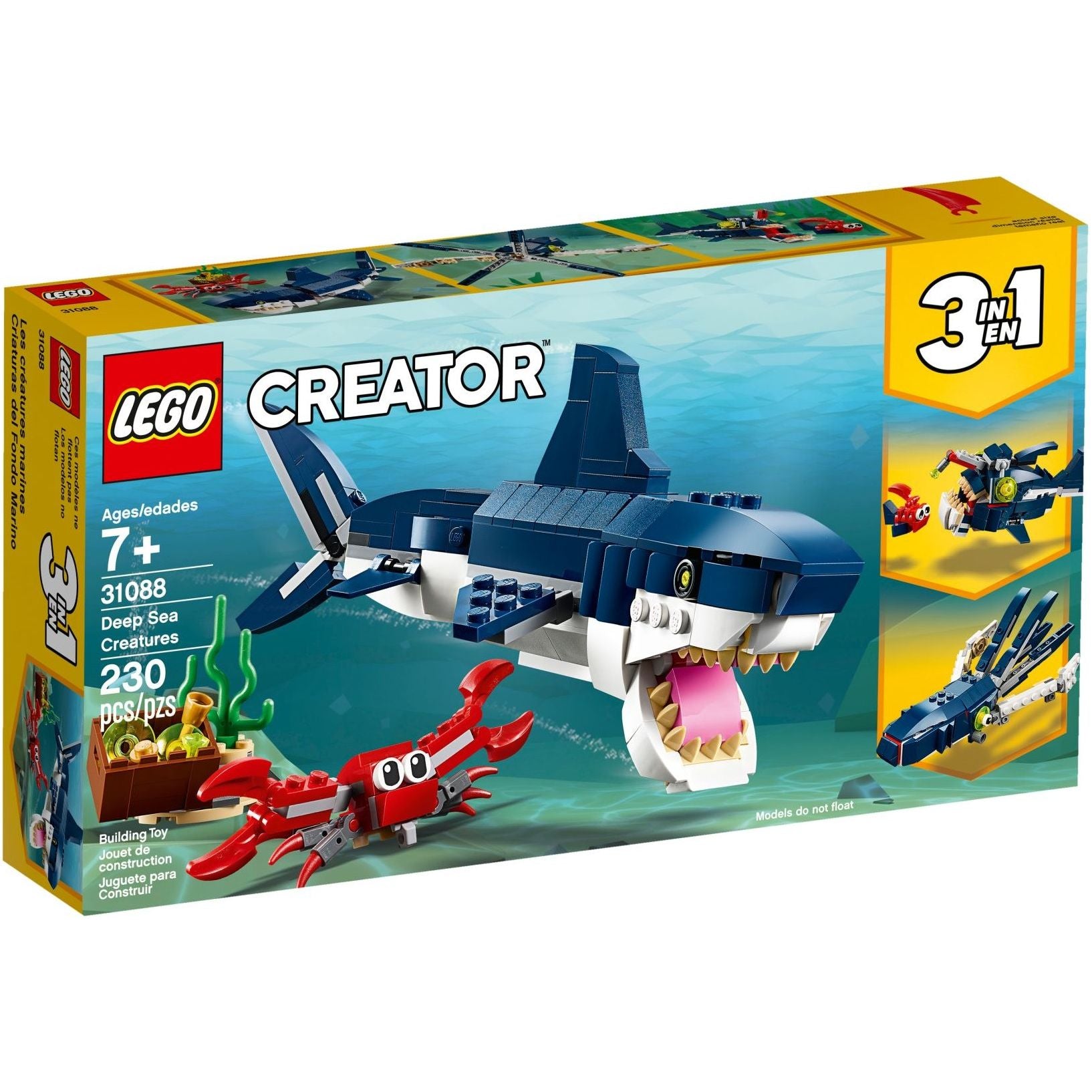 LEGO Creator Bewohner der Tiefsee 31088