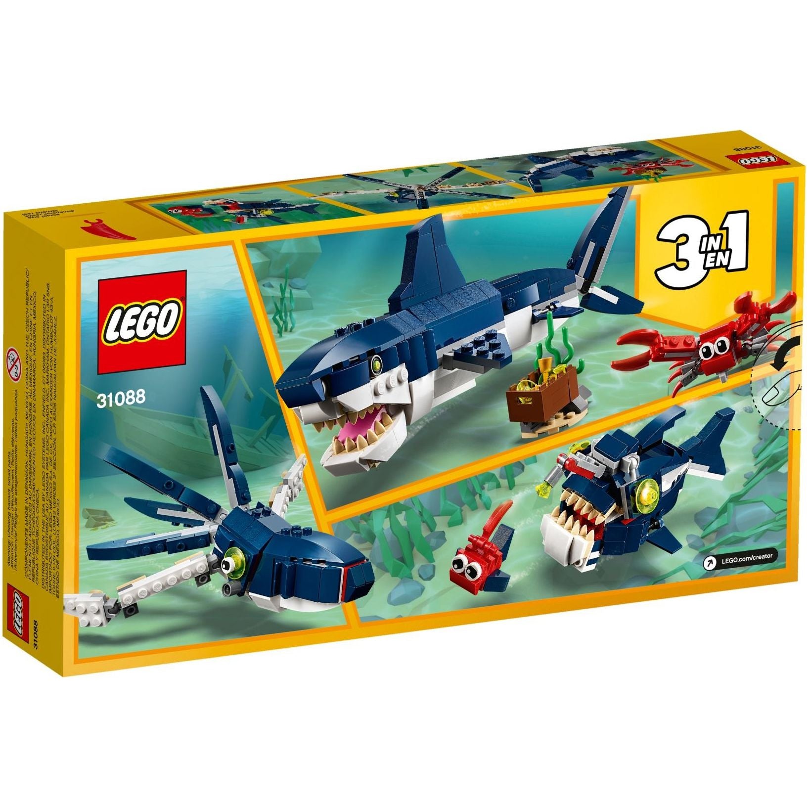 LEGO Creator Bewohner der Tiefsee 31088