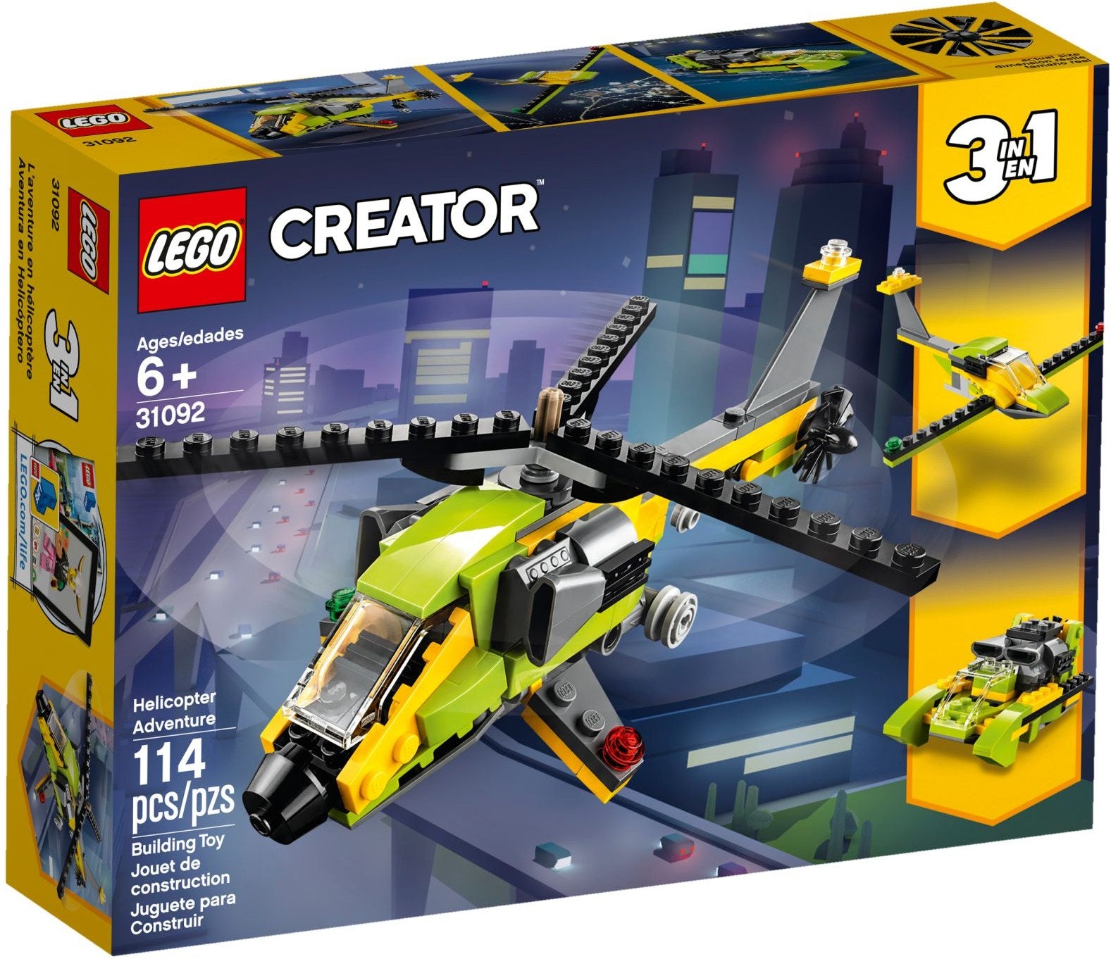LEGO Creator Hubschrauber 31092