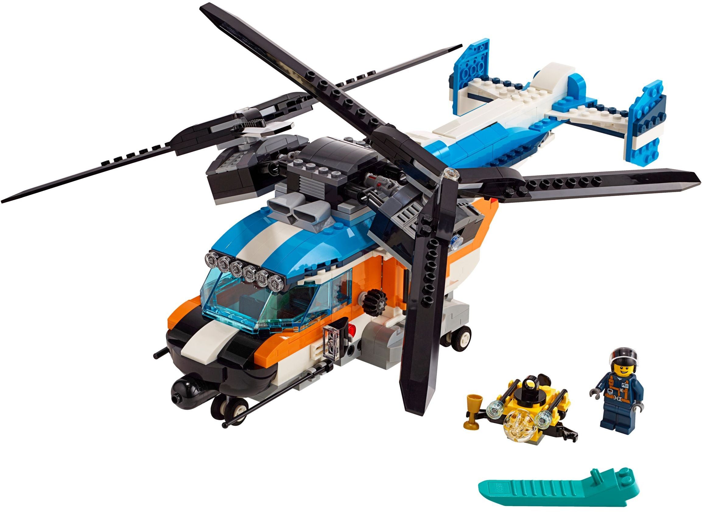 LEGO Creator L'hélicoptère à deux rotors 31096