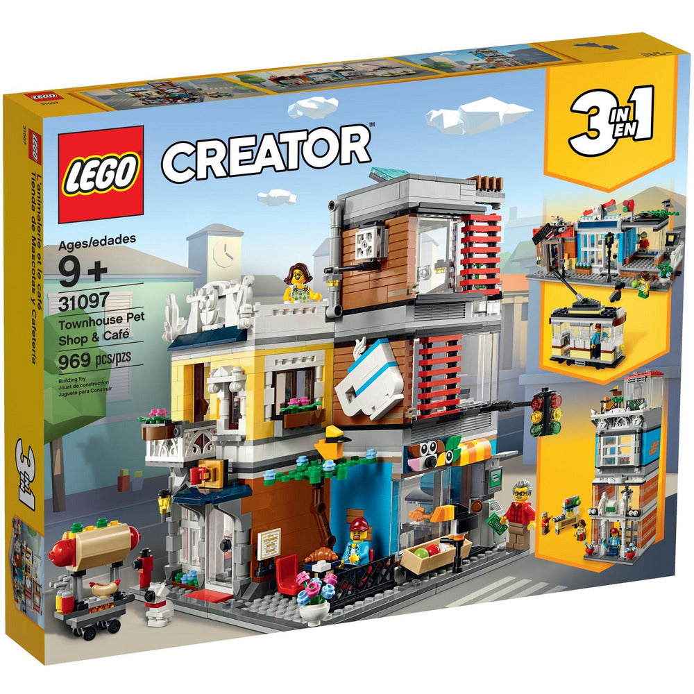 LEGO Creator Stadthaus mit Zoohandlung 31097