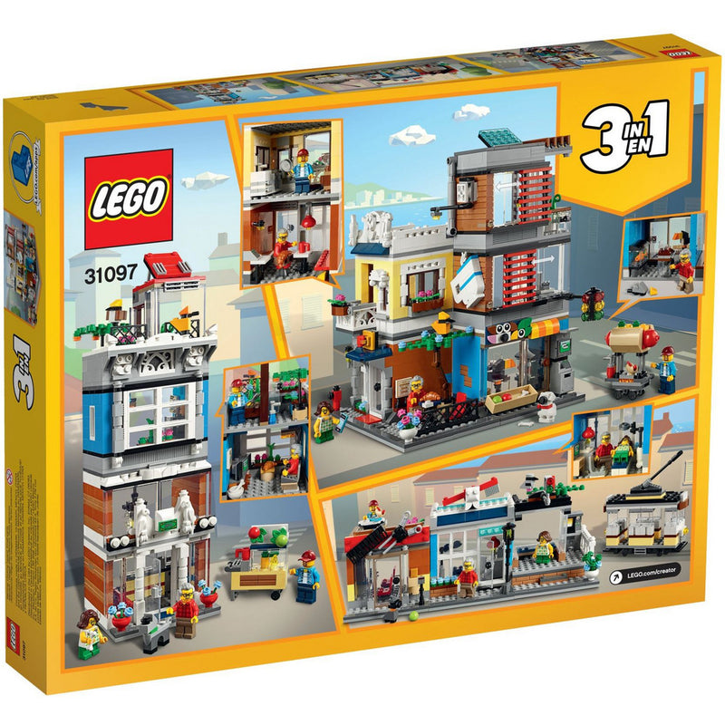 LEGO Creator Stadthaus mit Zoohandlung 31097