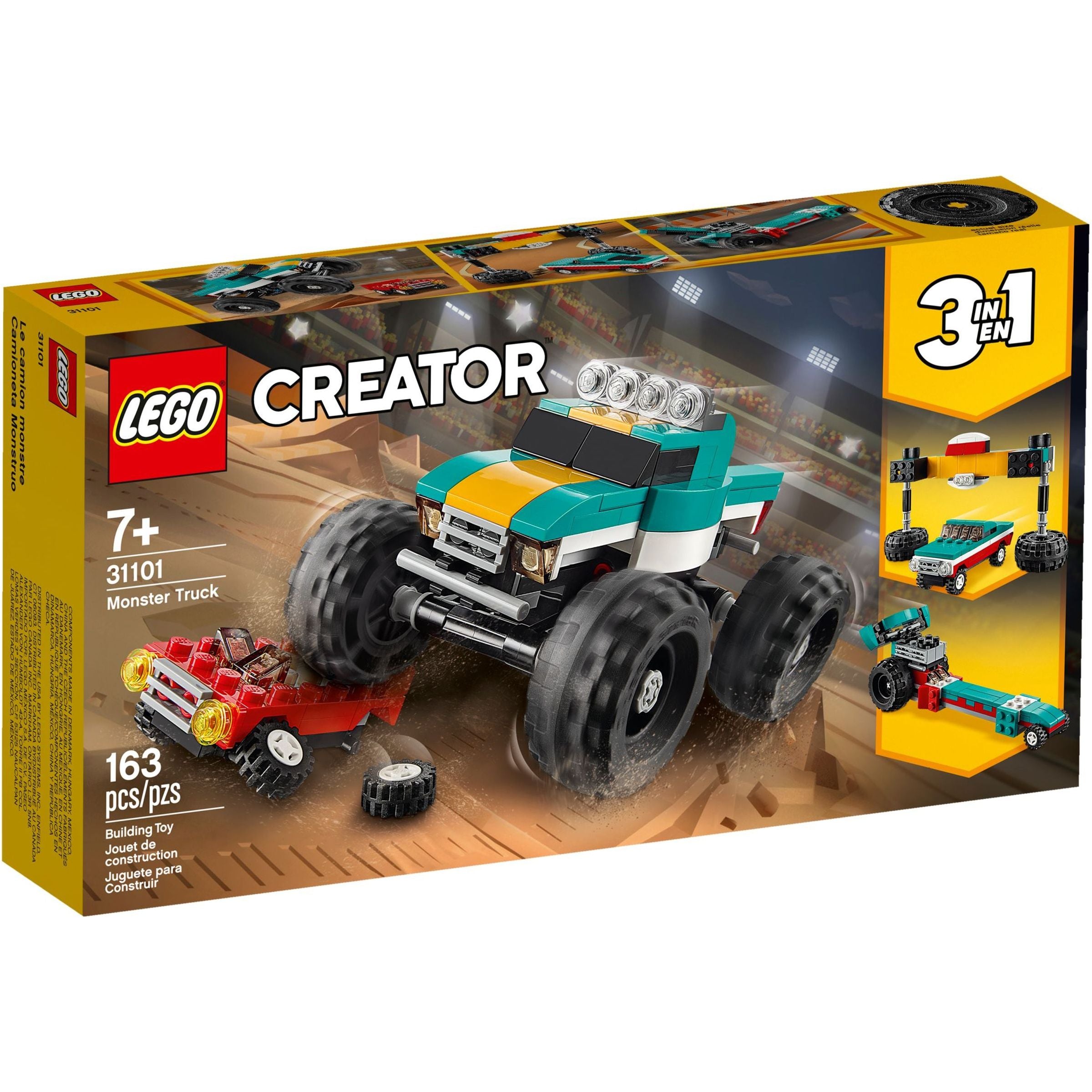 Le camion monstre LEGO Creator 31101