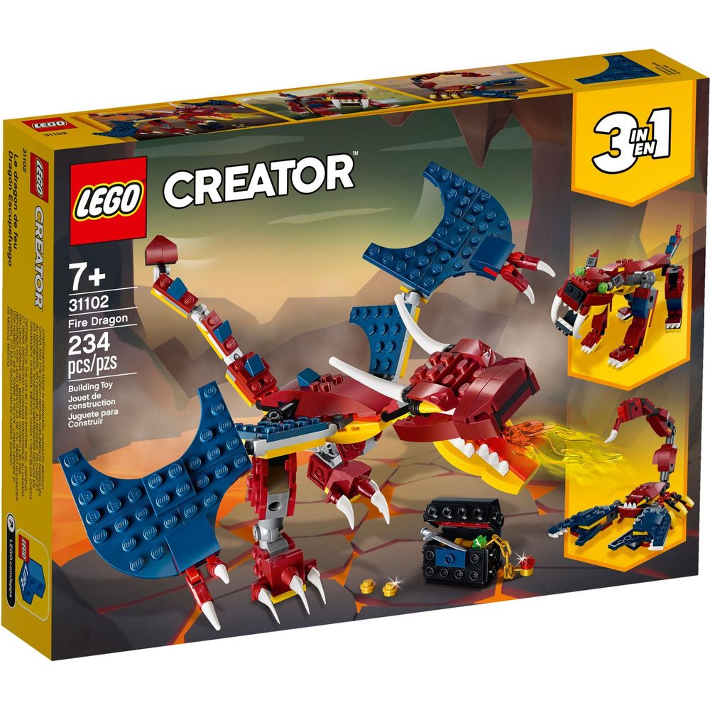 LEGO Creator Dragon de Feu 31102