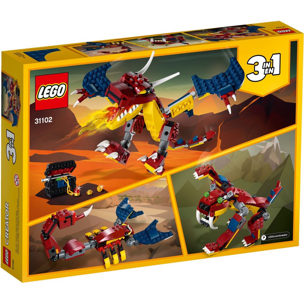 LEGO Creator Dragon de Feu 31102