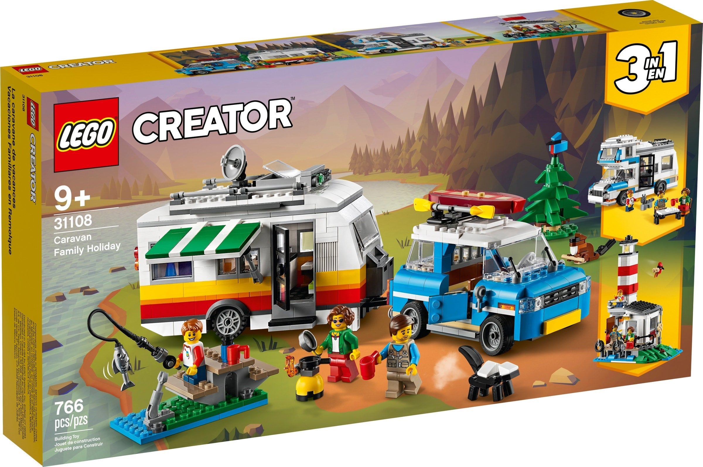 LEGO Creator Les vacances en camping 31108