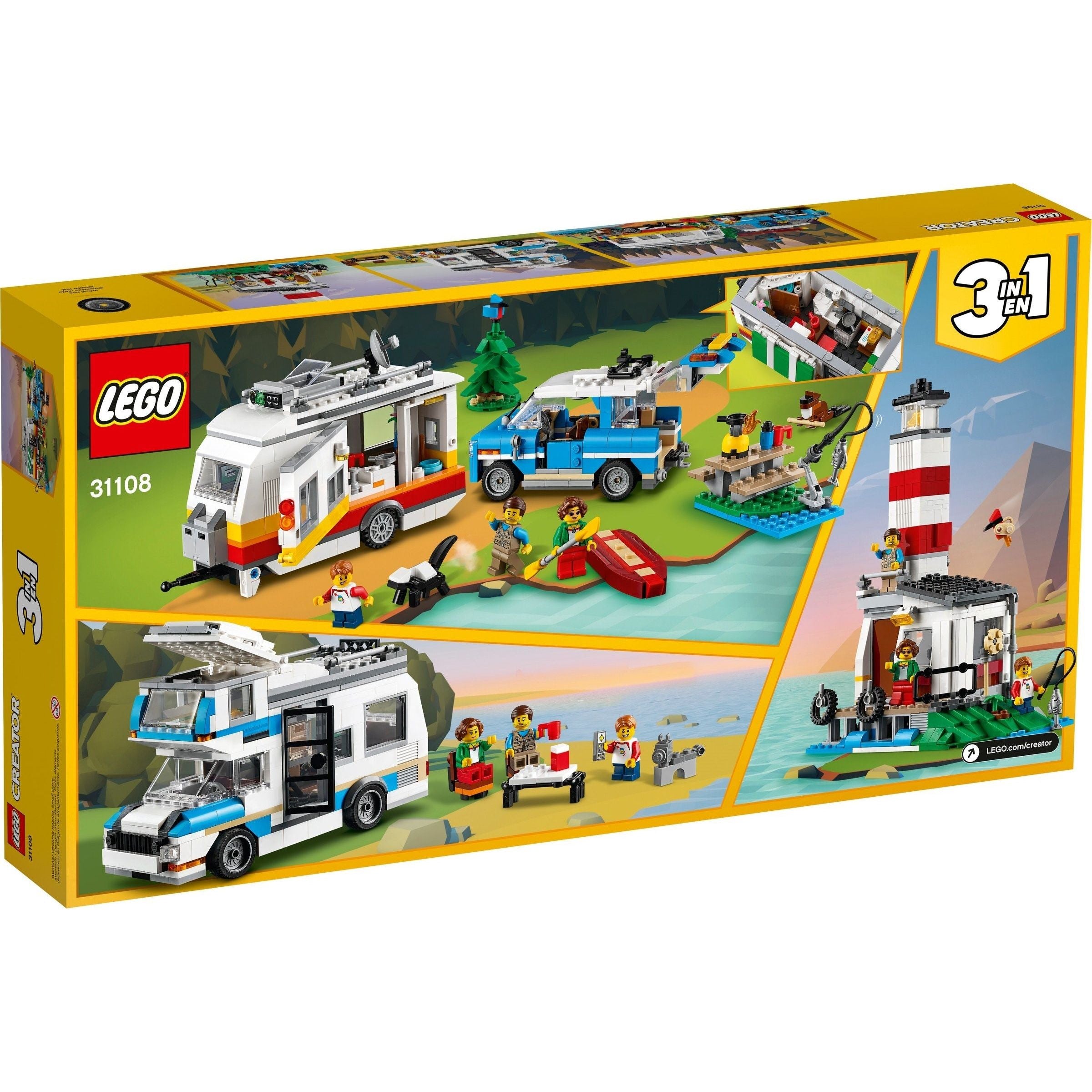 LEGO Creator Les vacances en camping 31108