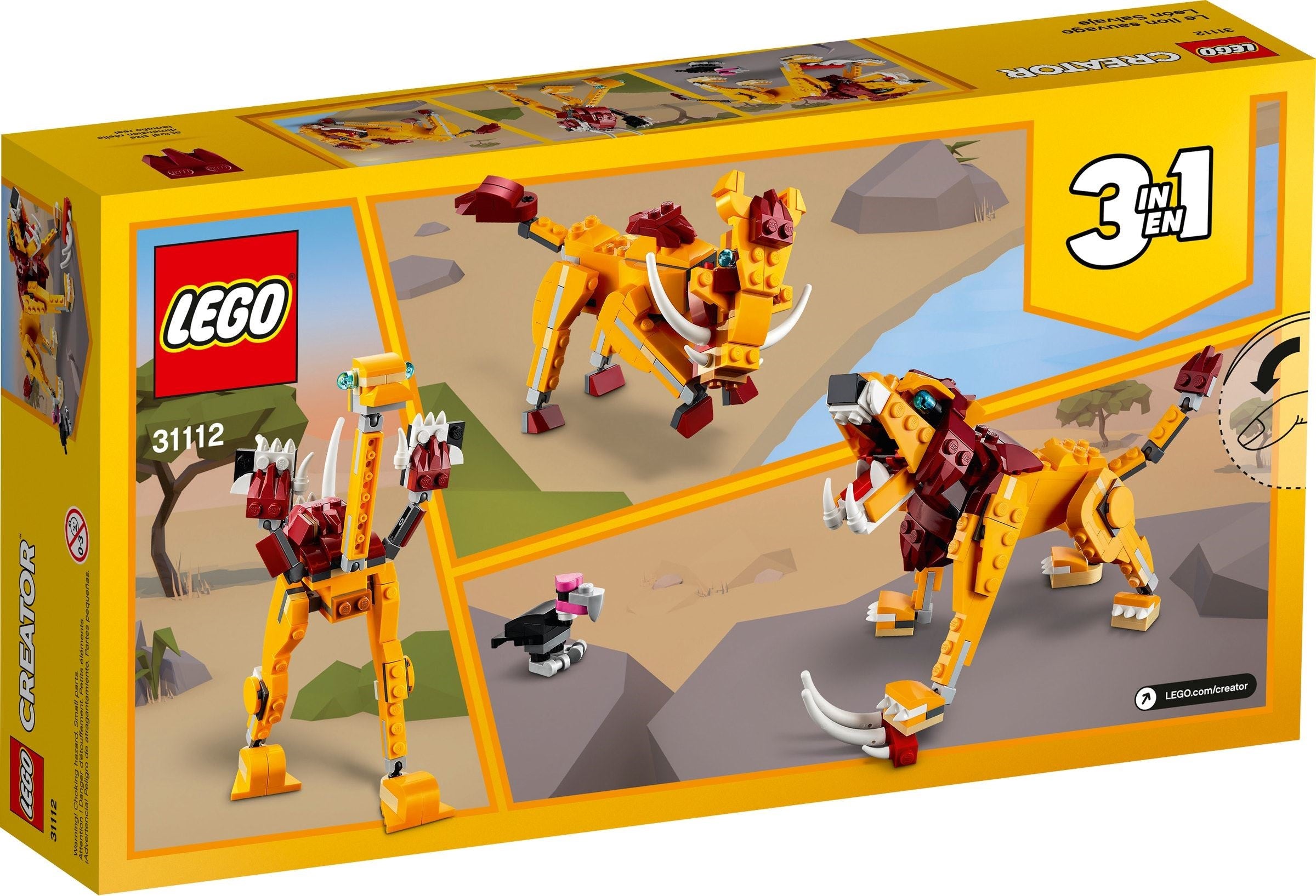 LEGO Creator Wilder Löwe 31112