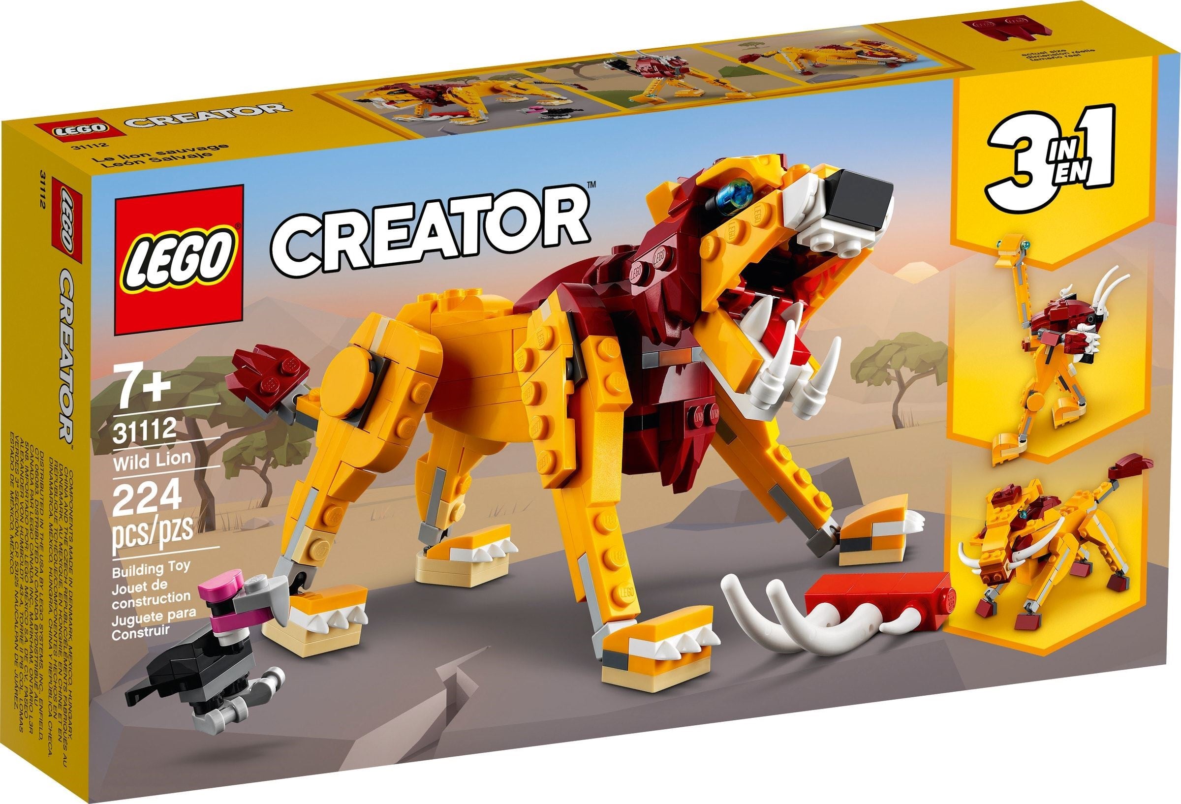 LEGO Creator Wilder Löwe 31112