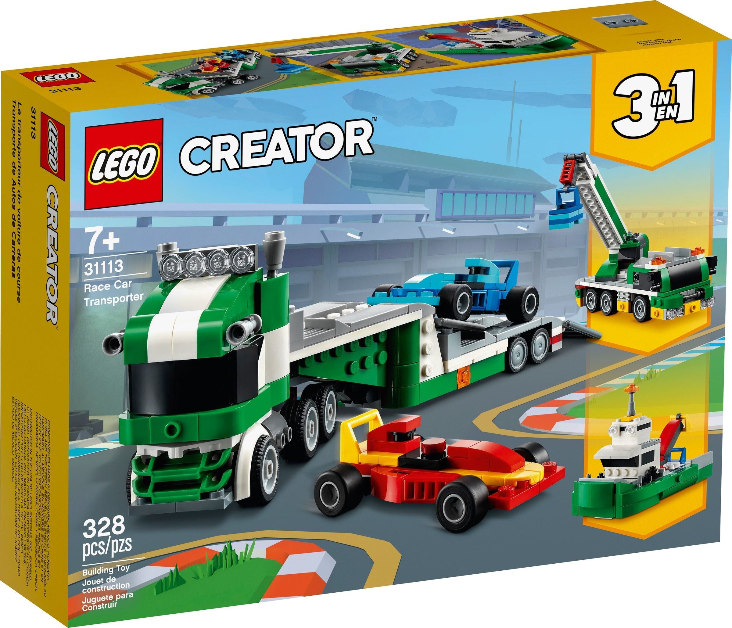LEGO Creator Rennwagentransporter 31113