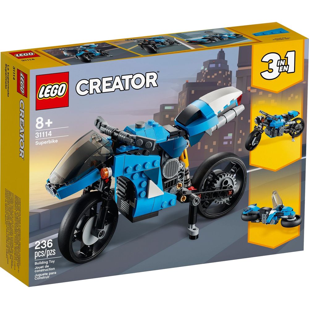 Moto tout-terrain LEGO Creator 31114