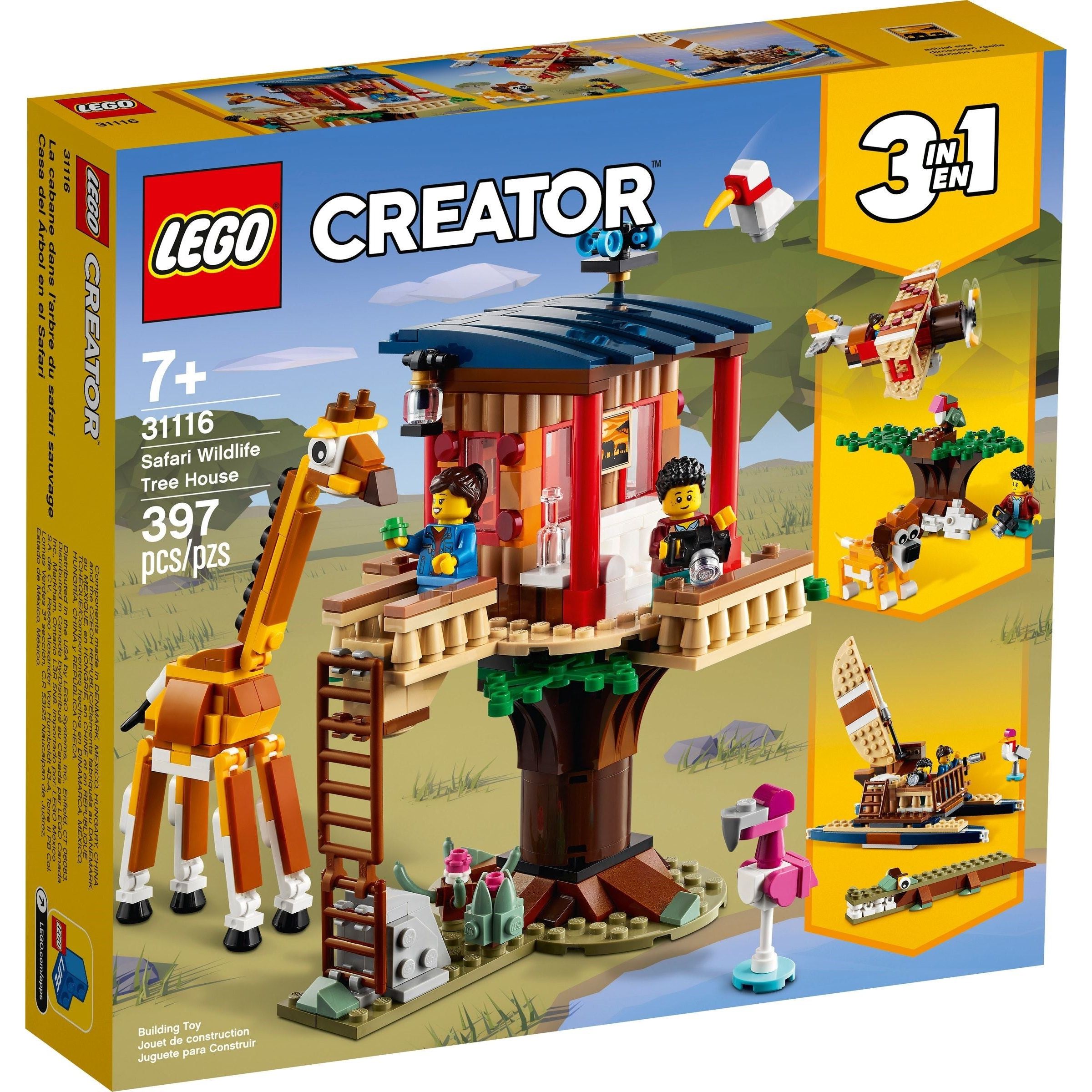 LEGO Creator Safari Tree House 31116