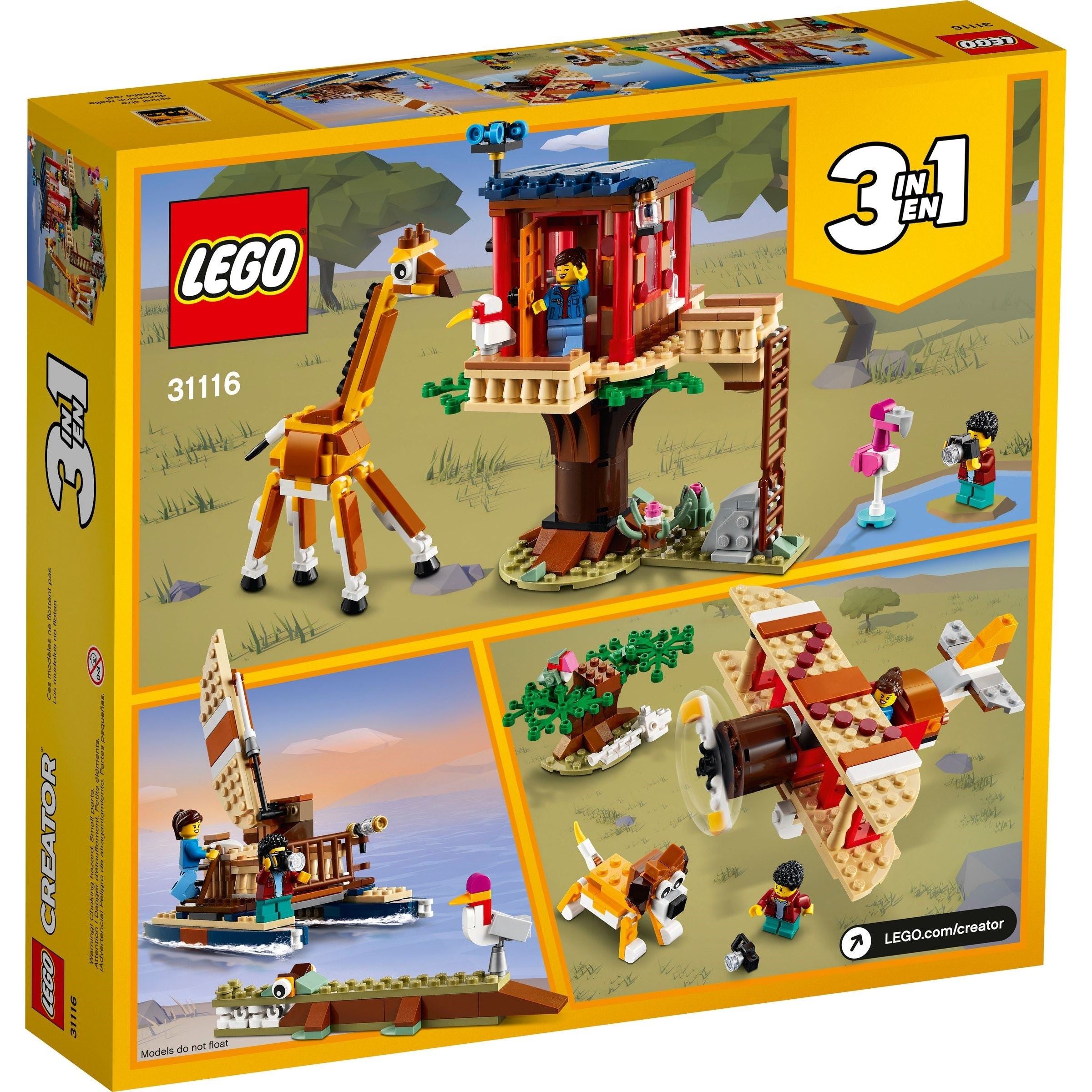 LEGO Creator Safari Tree House 31116