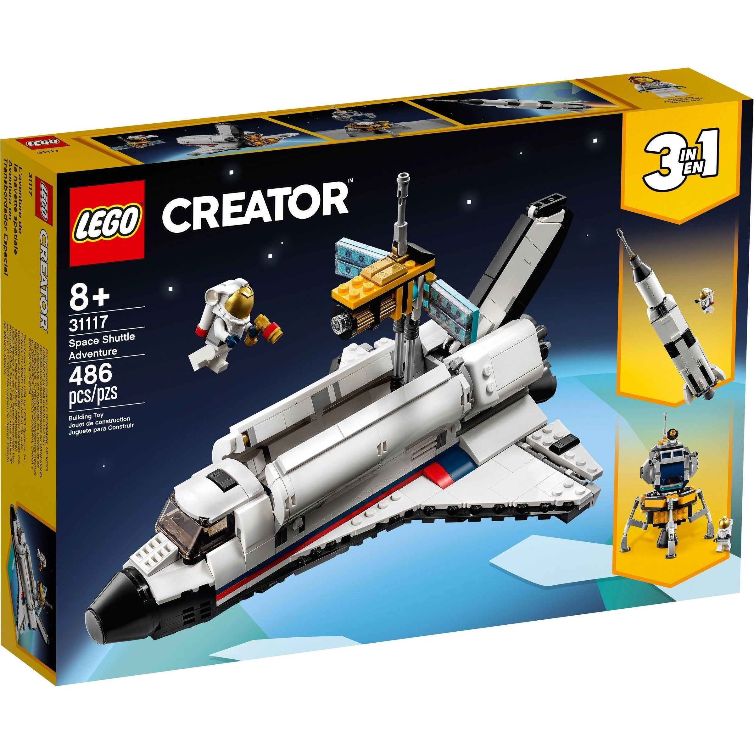 LEGO Creator Spaceshuttle-Abenteuer 31117