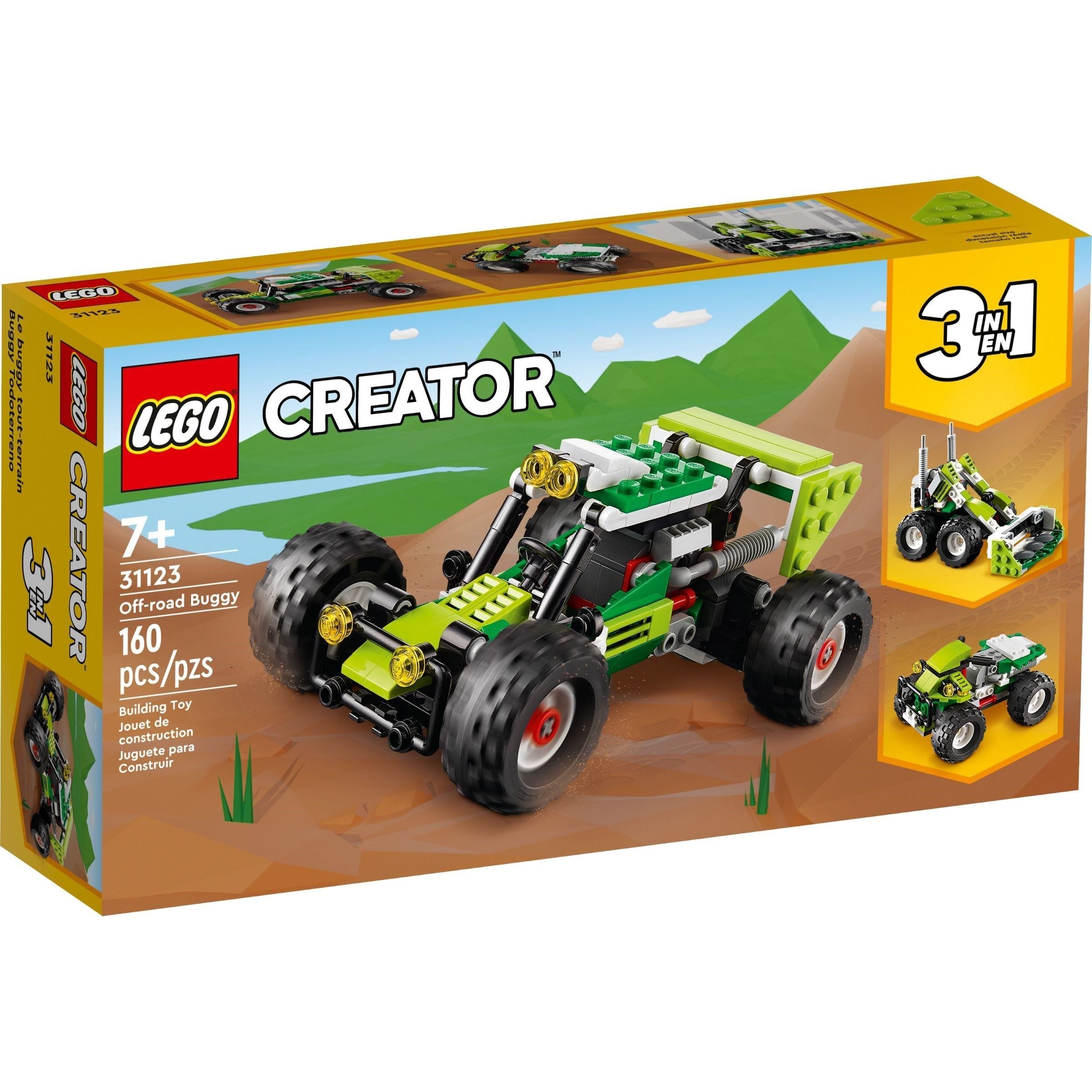 <transcy>LEGO Creator Poussette tout-terrain 31123</transcy>