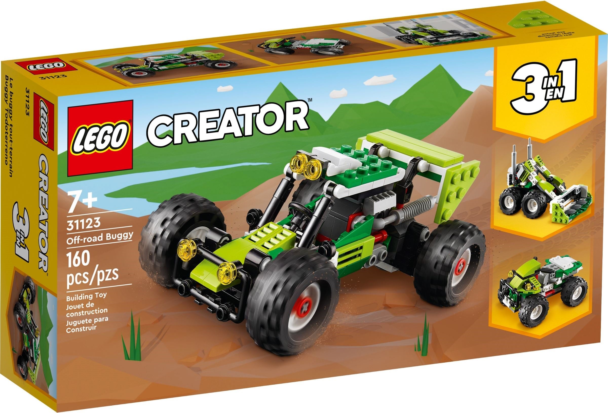 <transcy>LEGO Creator Poussette tout-terrain 31123</transcy>