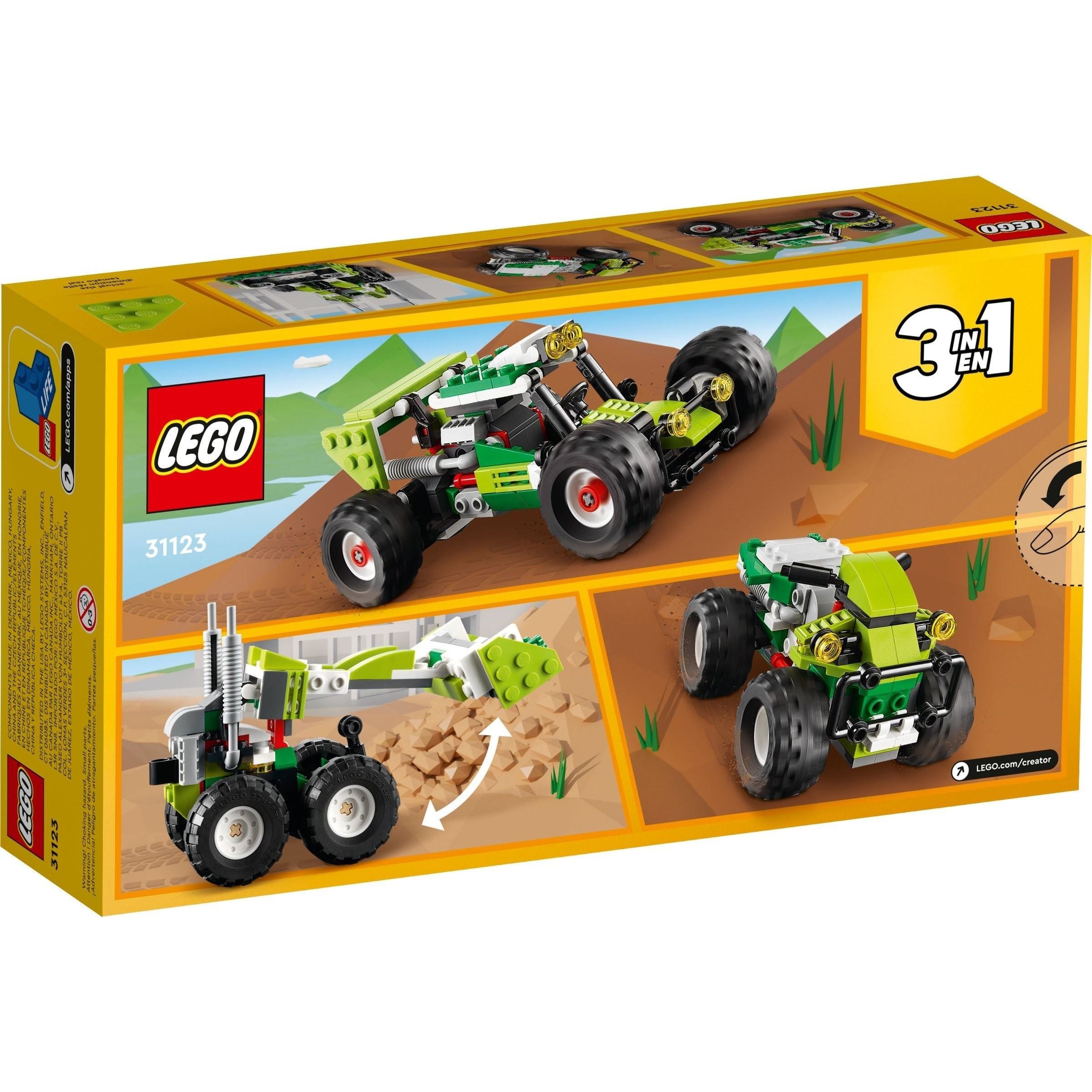 <transcy>LEGO Creator Poussette tout-terrain 31123</transcy>