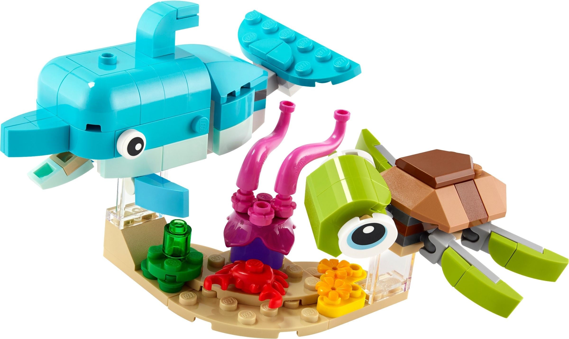 <transcy>LEGO Creator Dauphin et tortue 31128</transcy>
