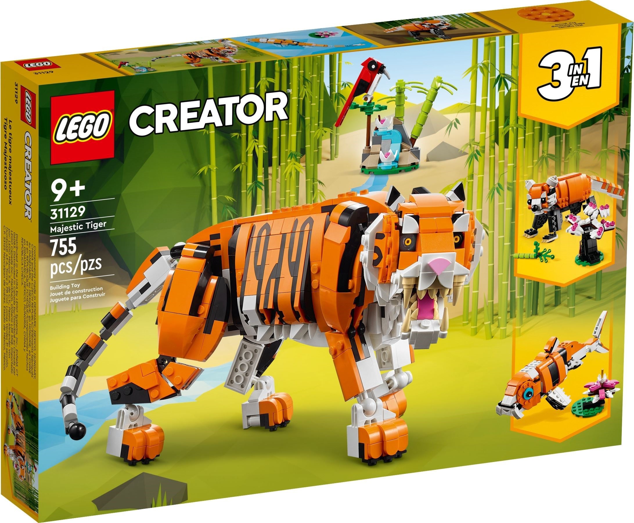<transcy>LEGO Creator Tigre majestueux 31129</transcy>
