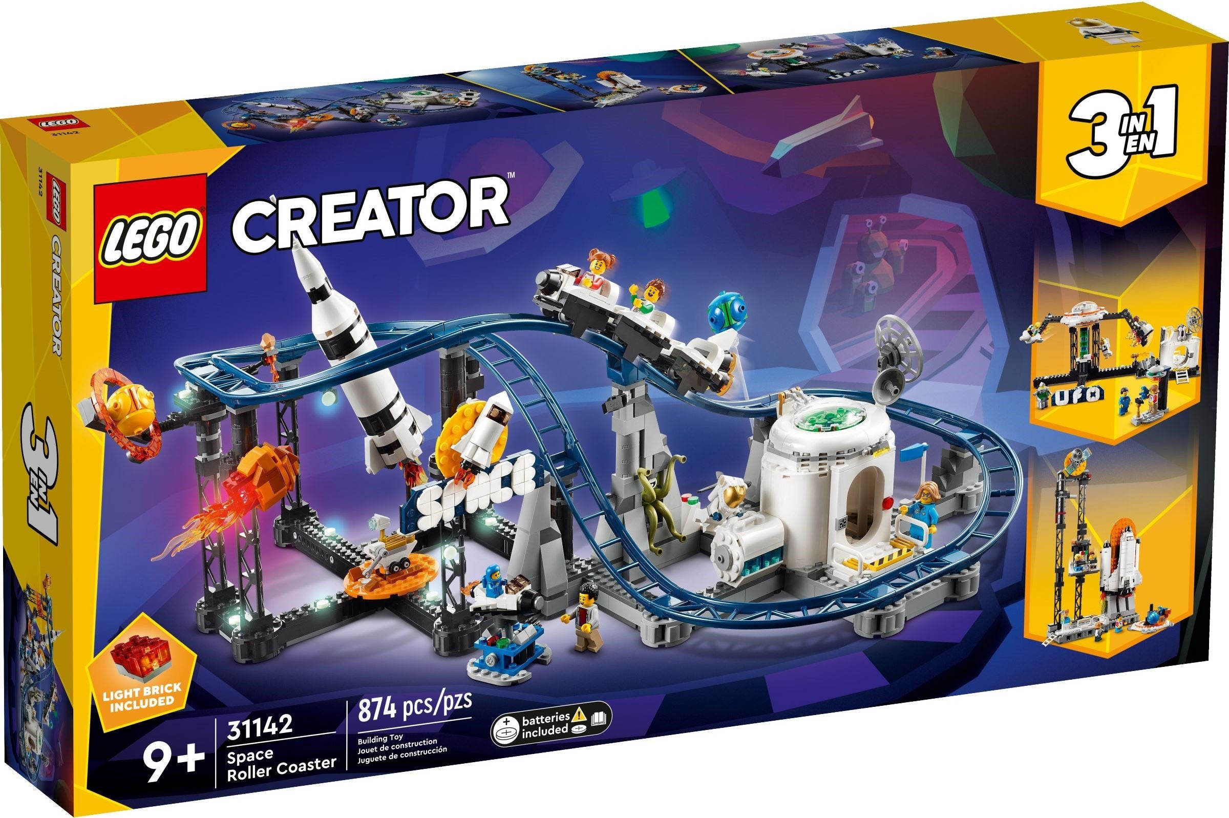 LEGO Creator Weltraum-Achterbahn 31142