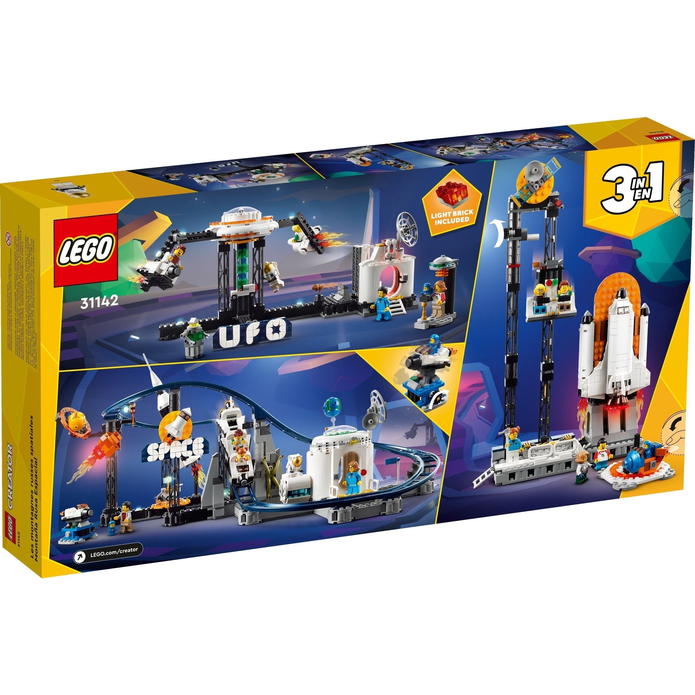 LEGO Creator Weltraum-Achterbahn 31142